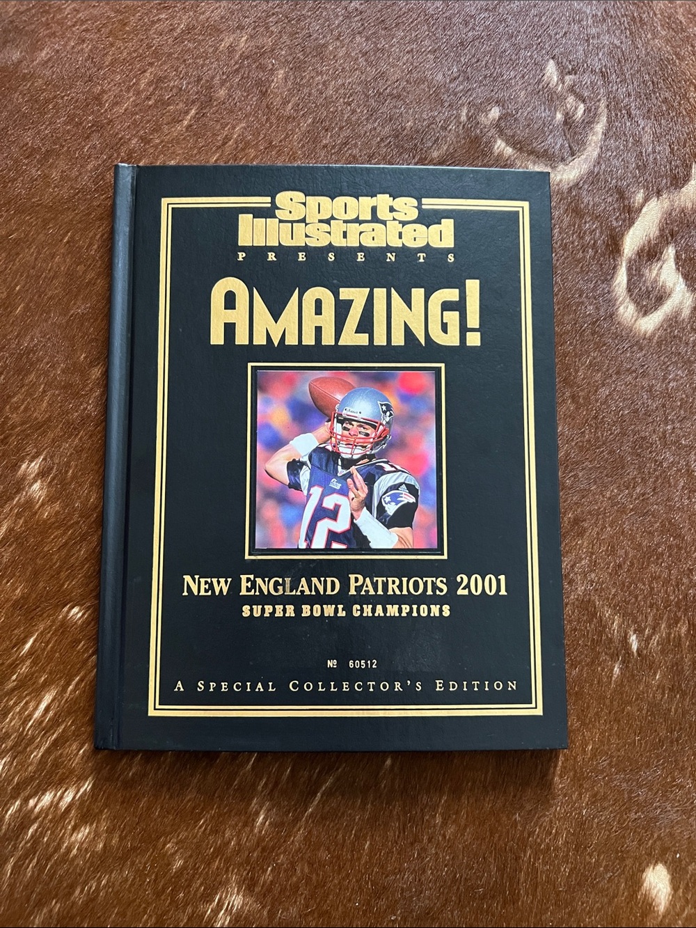 Sports Illustrated Amazing N.E. Patriots 2001 Super Bowl Champions Hardcover